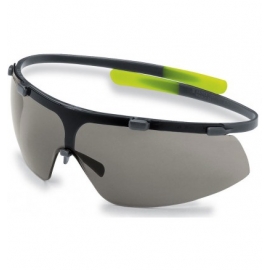 Okulary UVEX-G, oprawki zielone, szkła czarne