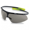 Okulary UVEX-G, oprawki zielone, szkła czarne