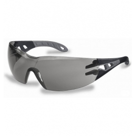 Okulary UVEX-G Pheos, oprawki czarne, szkła czarne