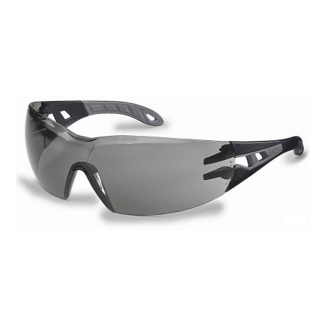Okulary UVEX-G Pheos, oprawki czarne, szkła czarne
