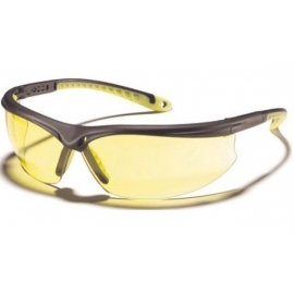 Okulary ZEKLER 45 żółte, oprawki czarno-żółte