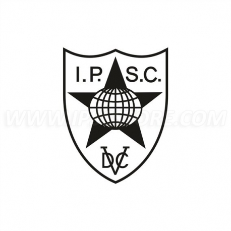 Naklejka kontury z logo IPSC