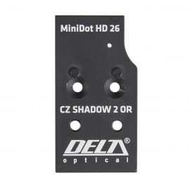 Podstawka montażowa pod kolimator Delta MiniDot HD 26 do pistoletów CZ Shadow 2 OR