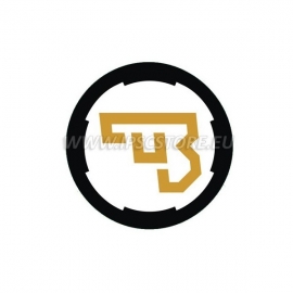Naklejka z logo CZ, 2,5 cm