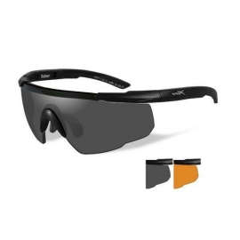 Okulary Wiley X Saber Advanced, Smoke, Light Rust/Black Frame,306