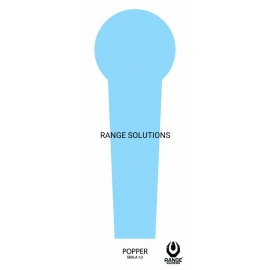 Tarcza strzelecka Popper 100 szt., Range Solutions