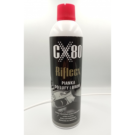 Pianka do czyszczenia lufy z rurką aplikacyjną 500 ml, CX 80