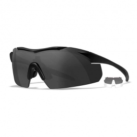 Okulary Wiley X Vapor 2.5 Grey/Clear Lens/Matte Black Frame 3501