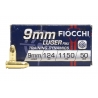 Amunicja 9mm Luger 124gr Training Dynamics, Fiocchi