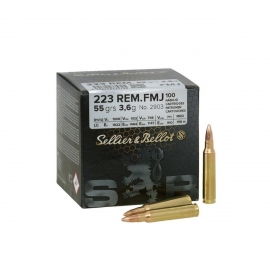 Amunicja S&B 223 Rem. 55gr 3,6g FMJ