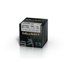 Amunicja S&B 223 Rem. 55gr 3,6g FMJ